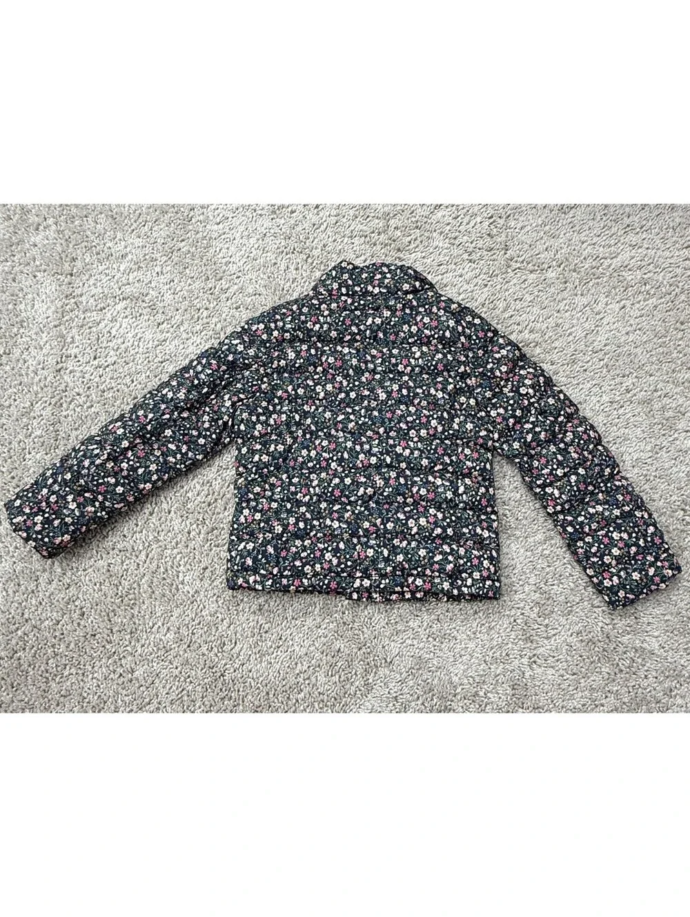 Polo Ralph Lauren Girls' Floral Puffer Jacket Size 5